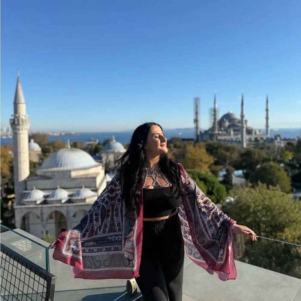 Printed scarf